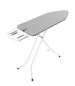 Brabantia Strijkplank C, 124x45 cm, solide strijkerhouder - Metallised