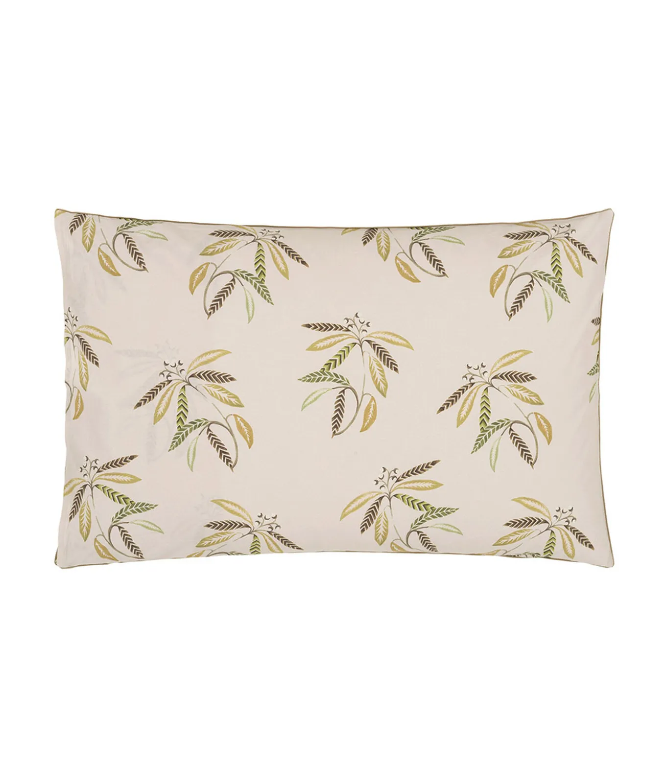 Brocart décoratif - Kussensloop in katoen perkal met print