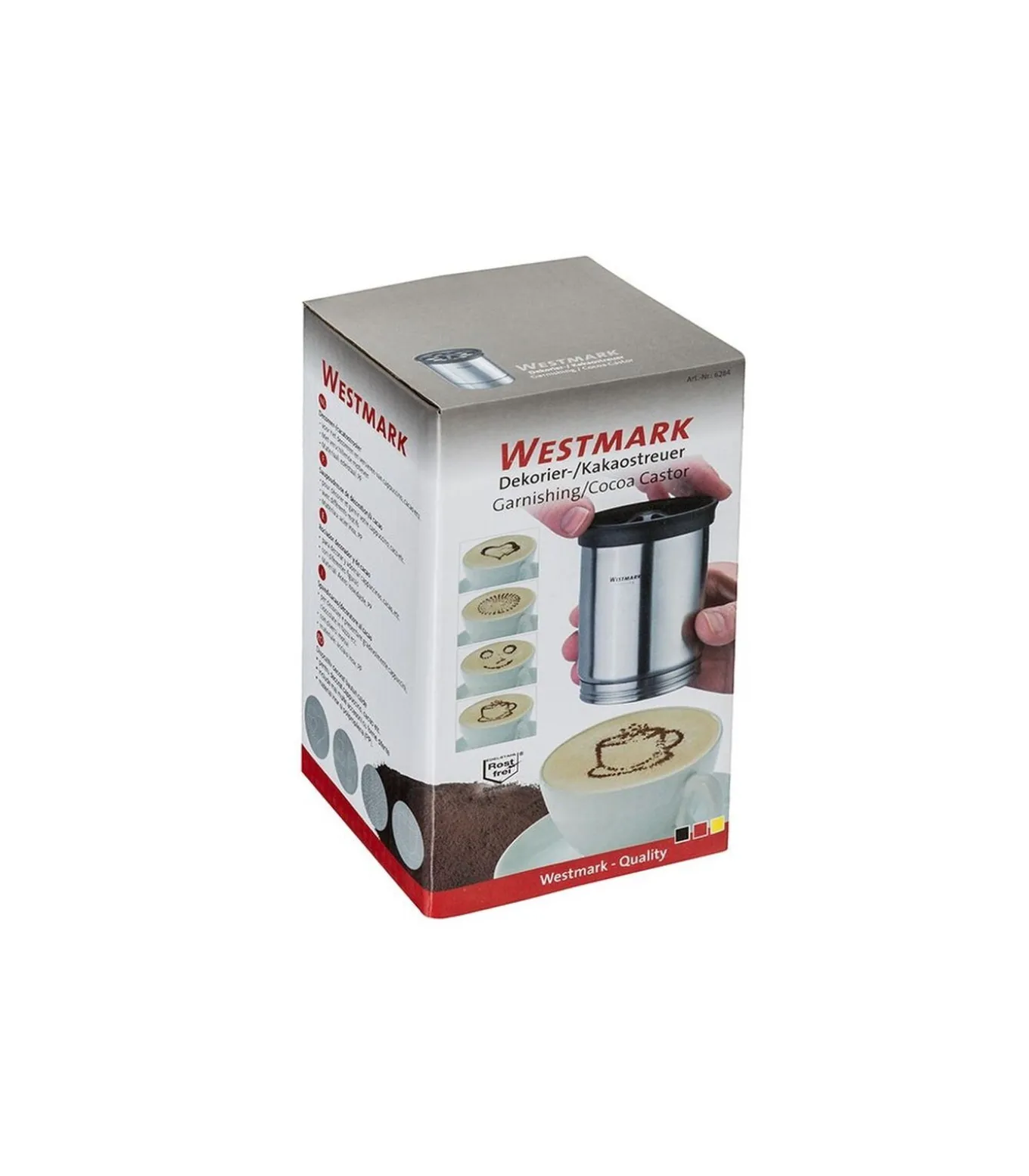 Cacaostrooier 4 Motieven