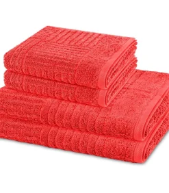 Carre - 4-delige handdoeken set