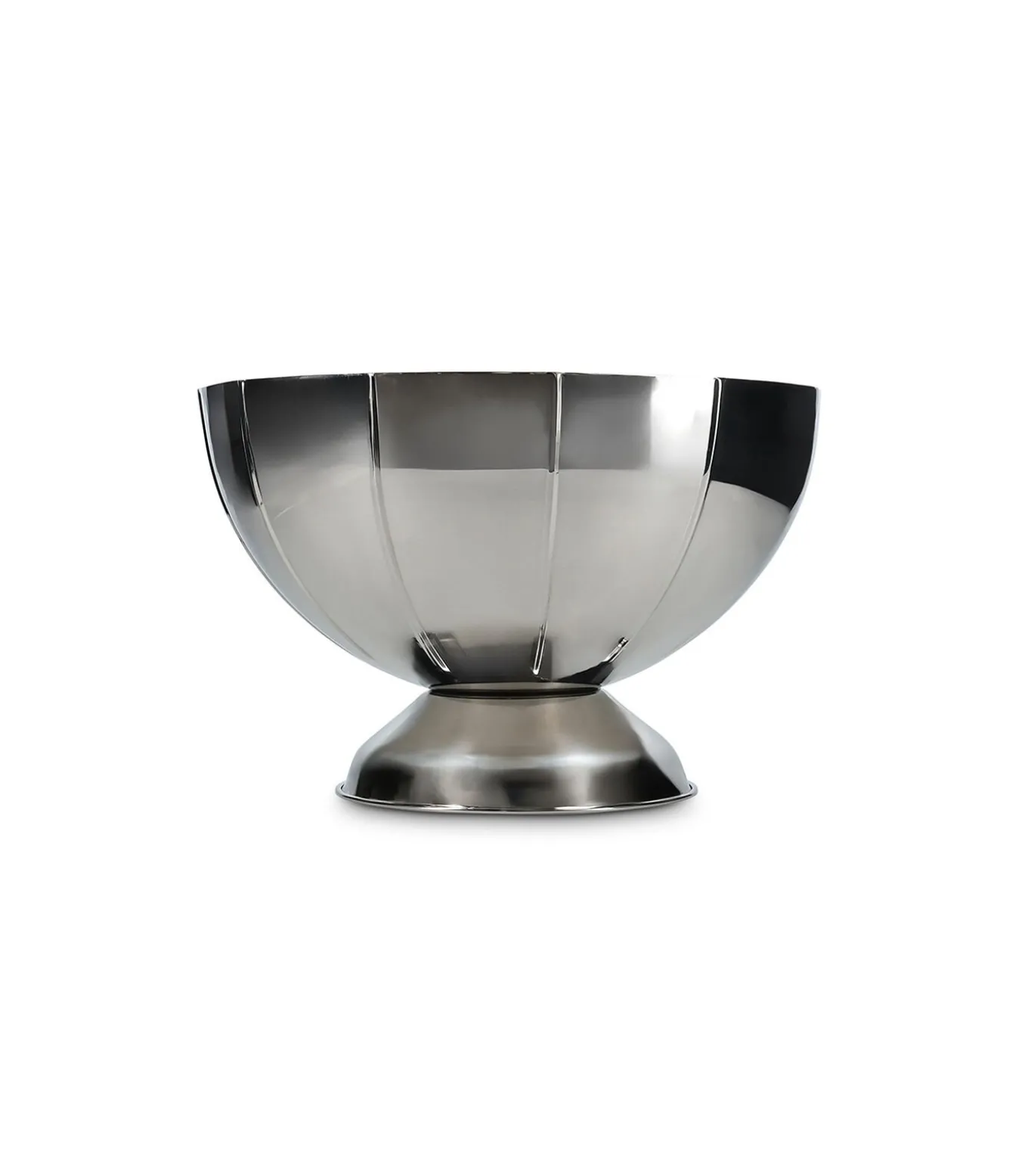 Champagnekoeler teil 32xH21cm dubbelwandig zilver Nox