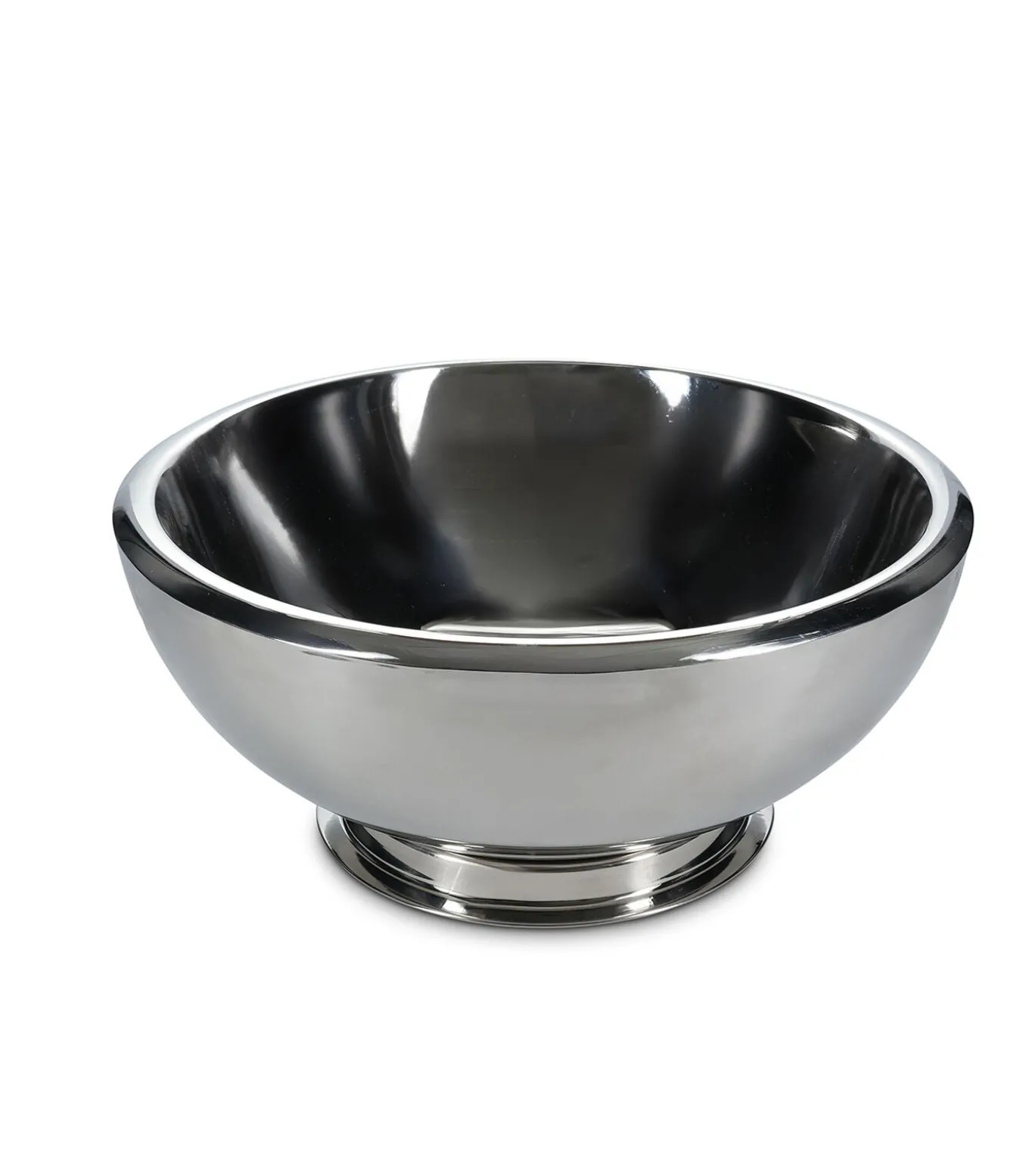 Champagnekoeler teil 42,5xH19cm dubbelwandig zilver Bar