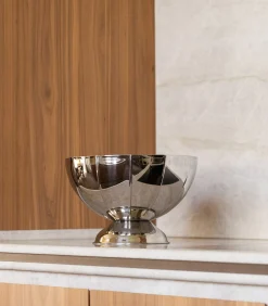 Champagnekoeler teil 42,5xH19cm dubbelwandig zilver Bar