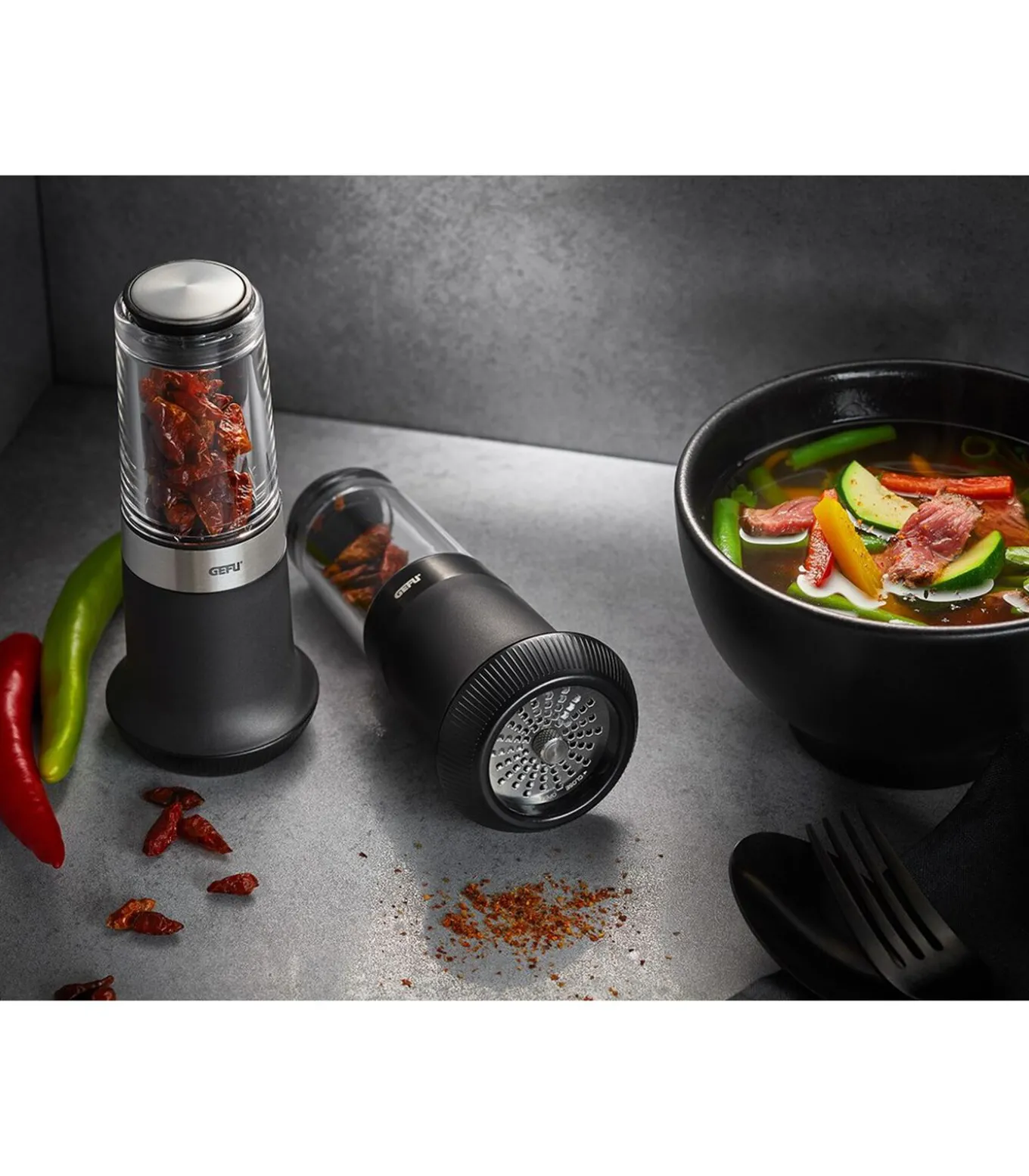 Chilisnijder X-PLOSION®, zwart