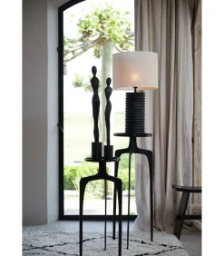 Cilinder Lampenkap Breska - Parel Wit - Ø40x30cm