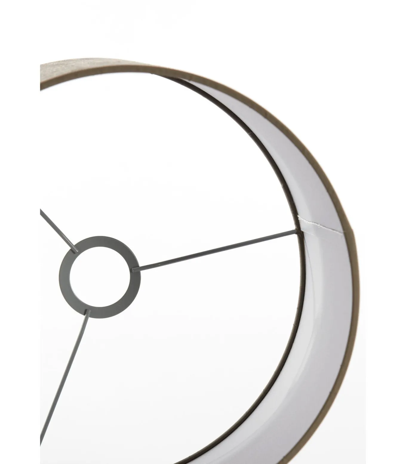 Cilinder Lampenkap Chelsea - Zilver - Ø30x21cm