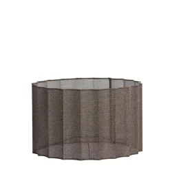 Cilinder lampenkap Disli - Donkerbruin - Ø40cm