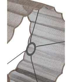 Cilinder lampenkap Disli - Donkerbruin - Ø40cm
