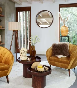 Cilinder lampenkap Disli - Crème - Ø40cm