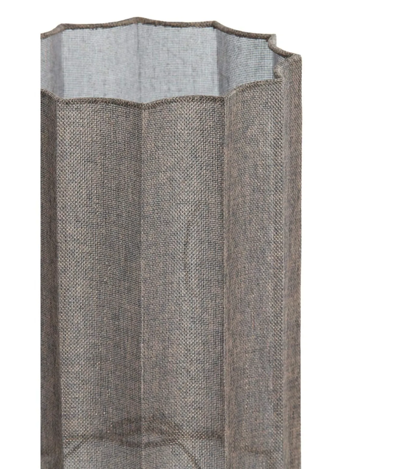 Cilinder lampenkap Disli - Donkerbruin - Ø24cm