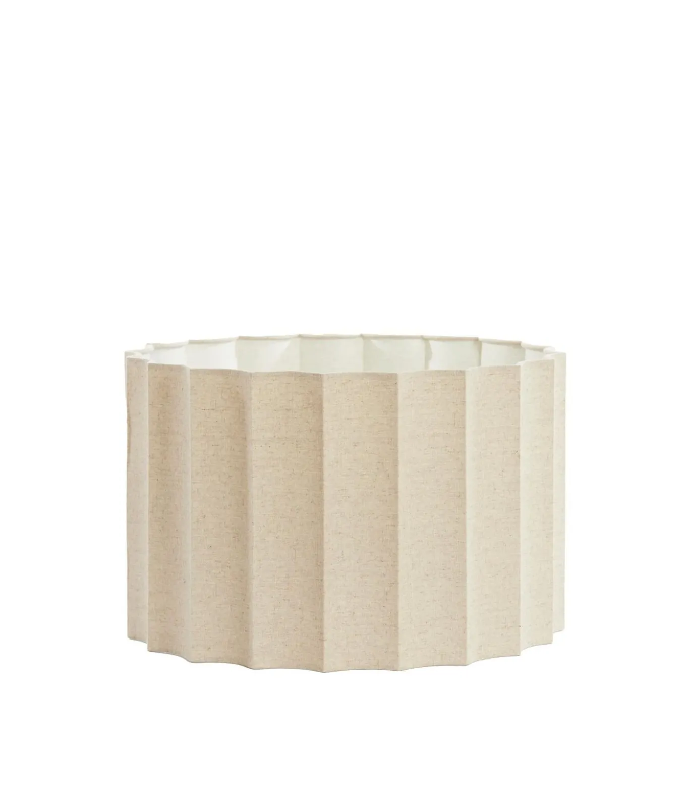 Cilinder lampenkap Disli - Crème - Ø35cm