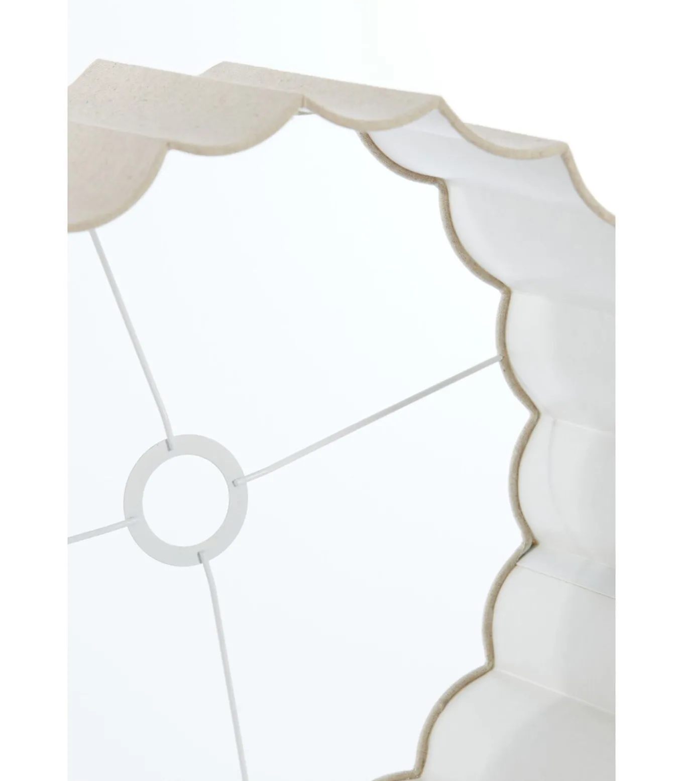 Cilinder lampenkap Disli - Crème - Ø35cm