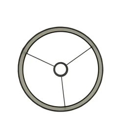 Cilinder lampenkap Elodi - Brons - 40x40x30cm