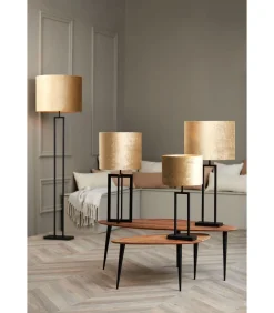 Cilinder Lampenkap Gemstone - Brons - Ø40x30cm