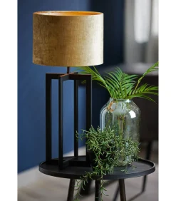 Cilinder Lampenkap Gemstone - Brons - Ø30x21cm