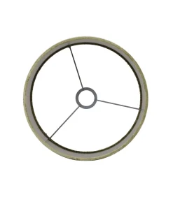 Cilinder Lampenkap Gemstone - Olijfgroen - Ø30x21cm