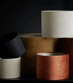 Cilinder Lampenkap Livigno - Naturel - Ø20x15cm