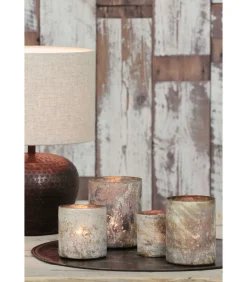 Cilinder Lampenkap Livigno - Naturel - Ø30x21cm