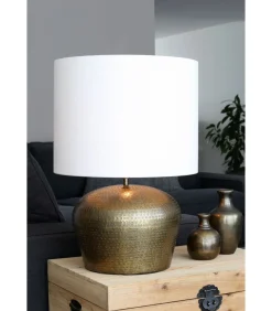 Cilinder lampenkap Livigno - Wit - Ø50x38cm