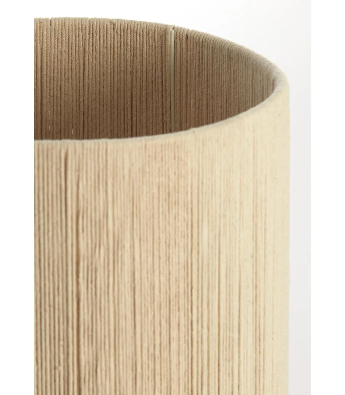 Cilinder lampenkap Medan - Beige - 25x25x36cm