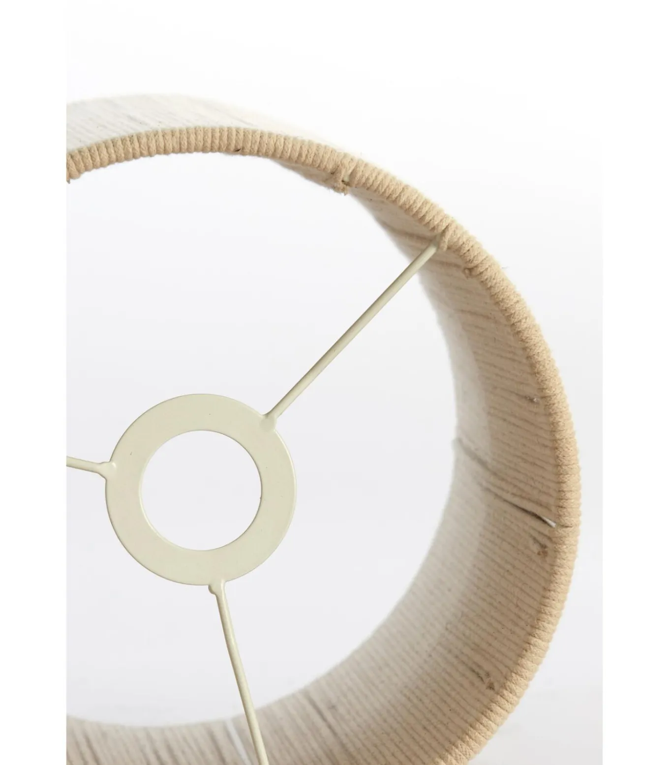 Cilinder lampenkap Medan - Beige - 25x25x36cm