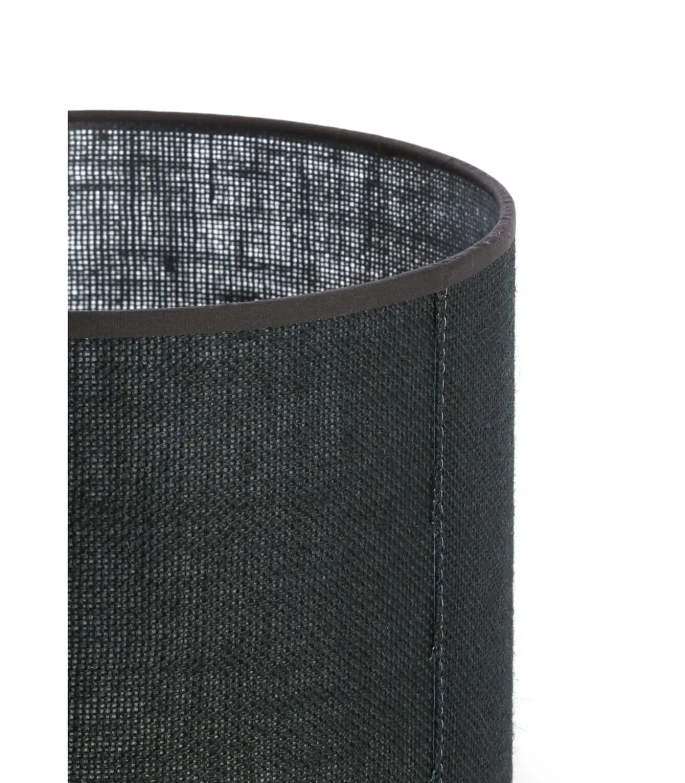 Cilinder lampenkap Sendai - Zwart - Ø30x21cm