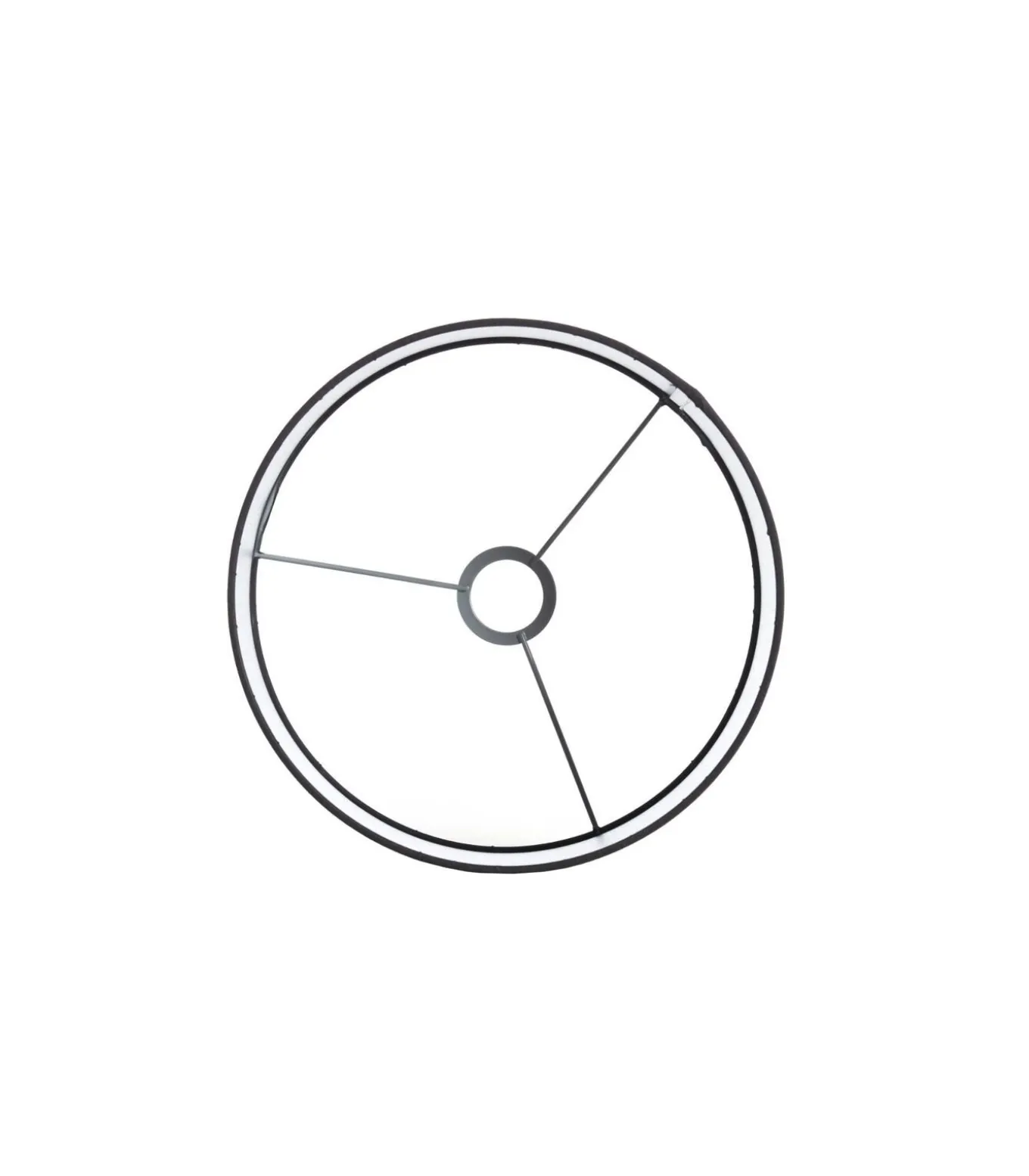 Cilinder lampenkap Sendai - Zwart - Ø30x21cm