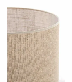Cilinder lampenkap Sendai - Bruin - Ø40x30cm