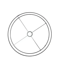 Cilinder lampenkap Sendai - Zwart - Ø40x30cm