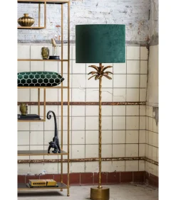 Cilinder Lampenkap Velours - Dutch Green - Ø40x30cm