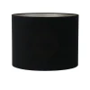 Cilinder Lampenkap Velours - Zwart - Ø40x30cm