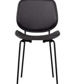 Classic Eetkamerstoelen - Hout - Zwart/Walnoot - Set van 6