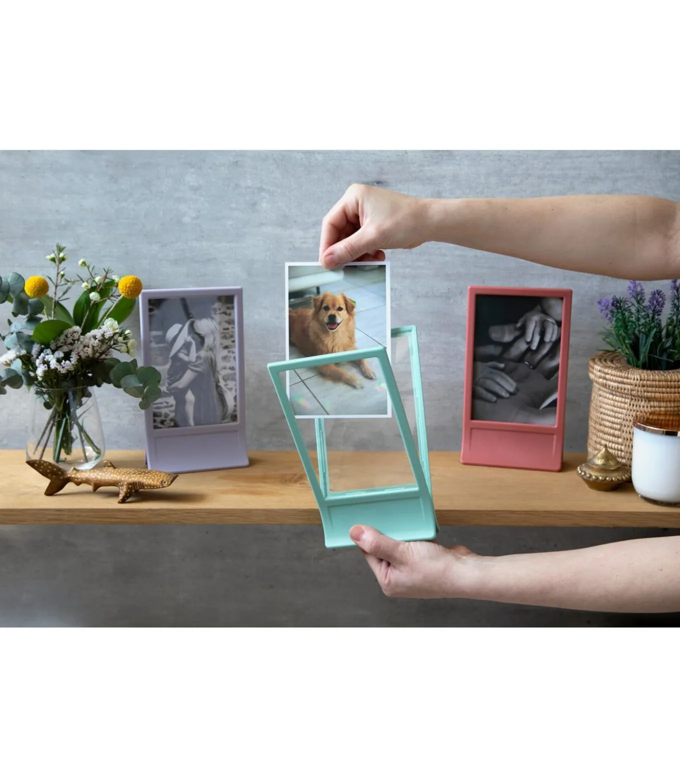 Clipic - fotolijst - roze