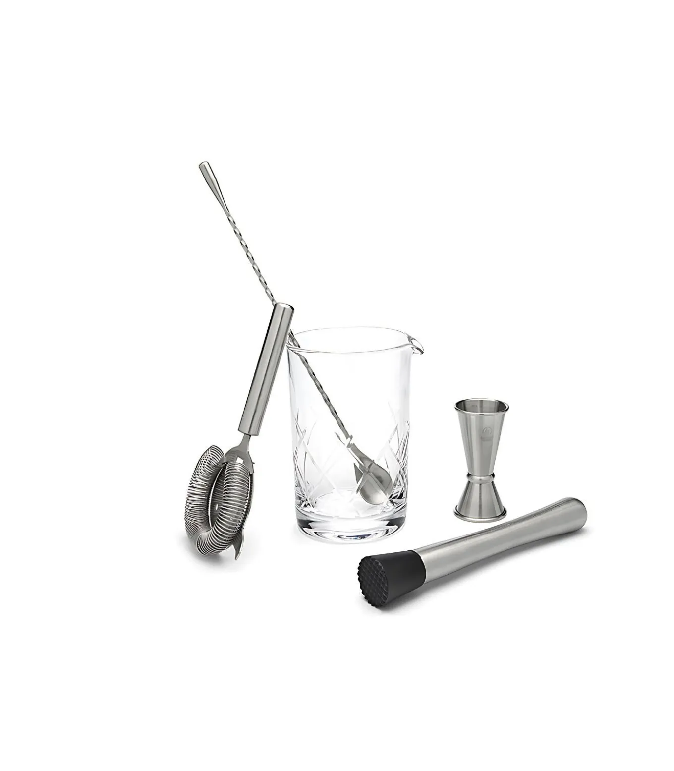 Cocktail mixing-set, 5-delig