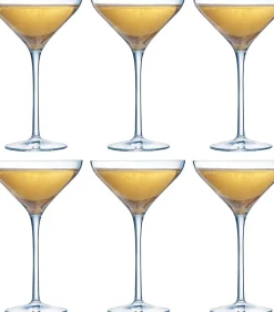 Cocktailglazen New Martini - 210 ml - 6 stuks