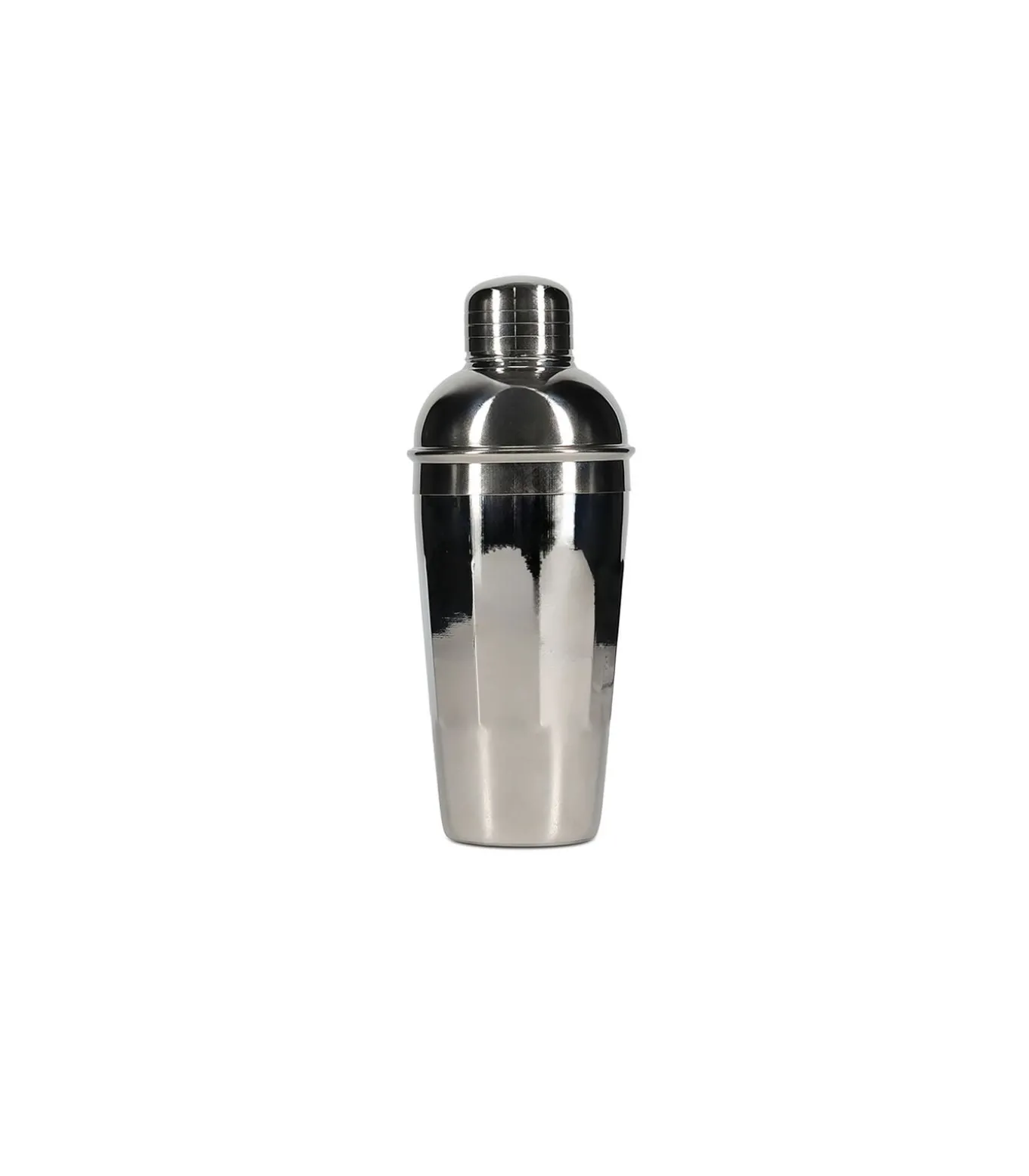 Cocktailshaker 50cl zilver Nox