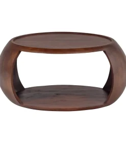 Cole Salontafel - Mango Hout - Bruin - 36x72x72