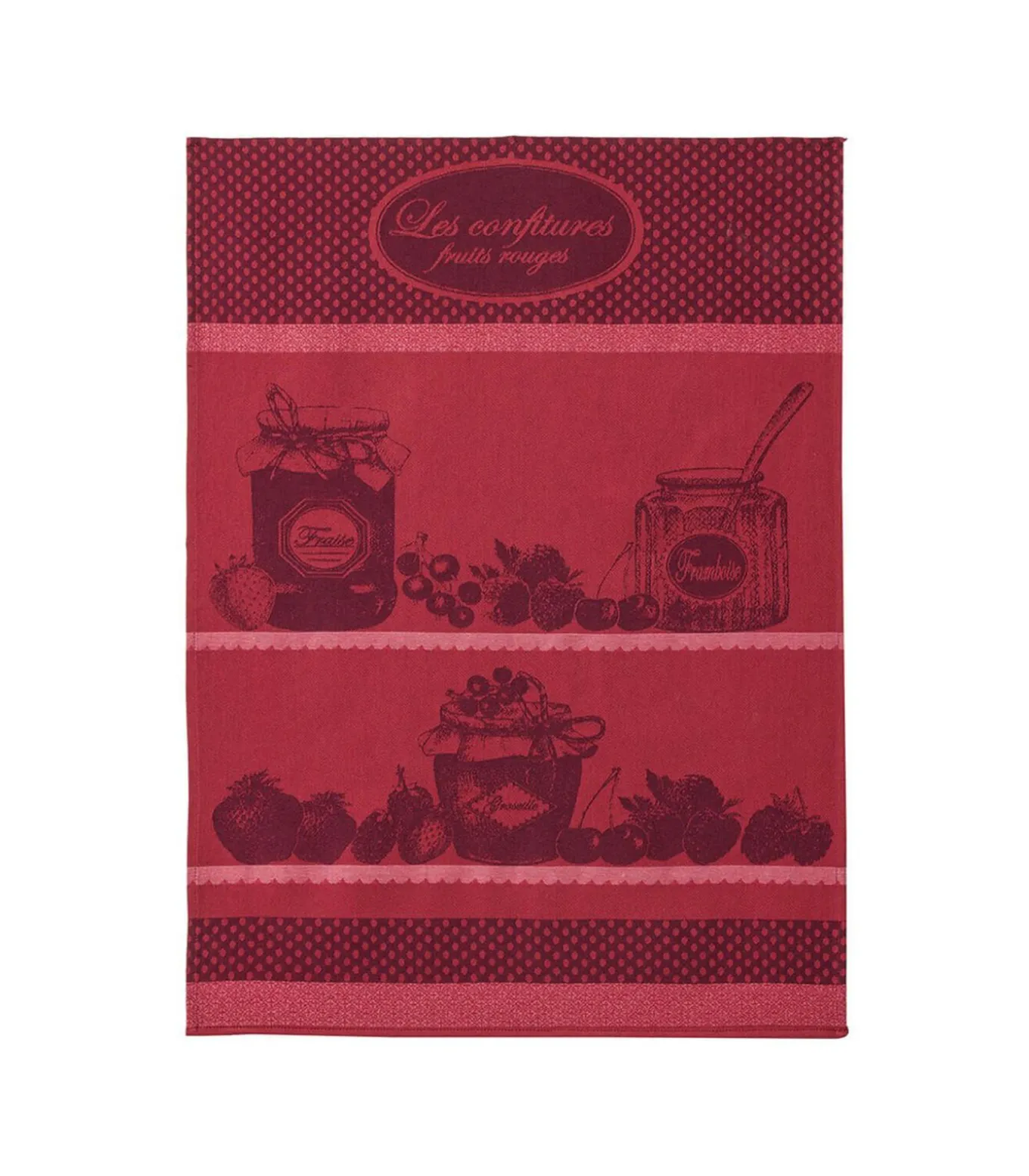 CONFITURE FRUITS ROUGES - Tafellinnen Theedoek