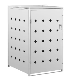 Containerberging enkel 240 L roestvrij staal