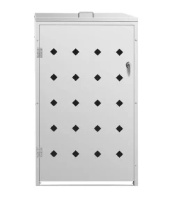 Containerberging enkel 240 L roestvrij staal