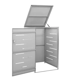 Containerberging enkel 69x77,5x112,5 cm roestvrij staal