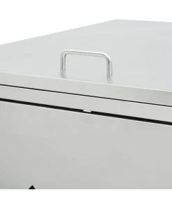 Containerberging vierdubbel 240 L roestvrij staal