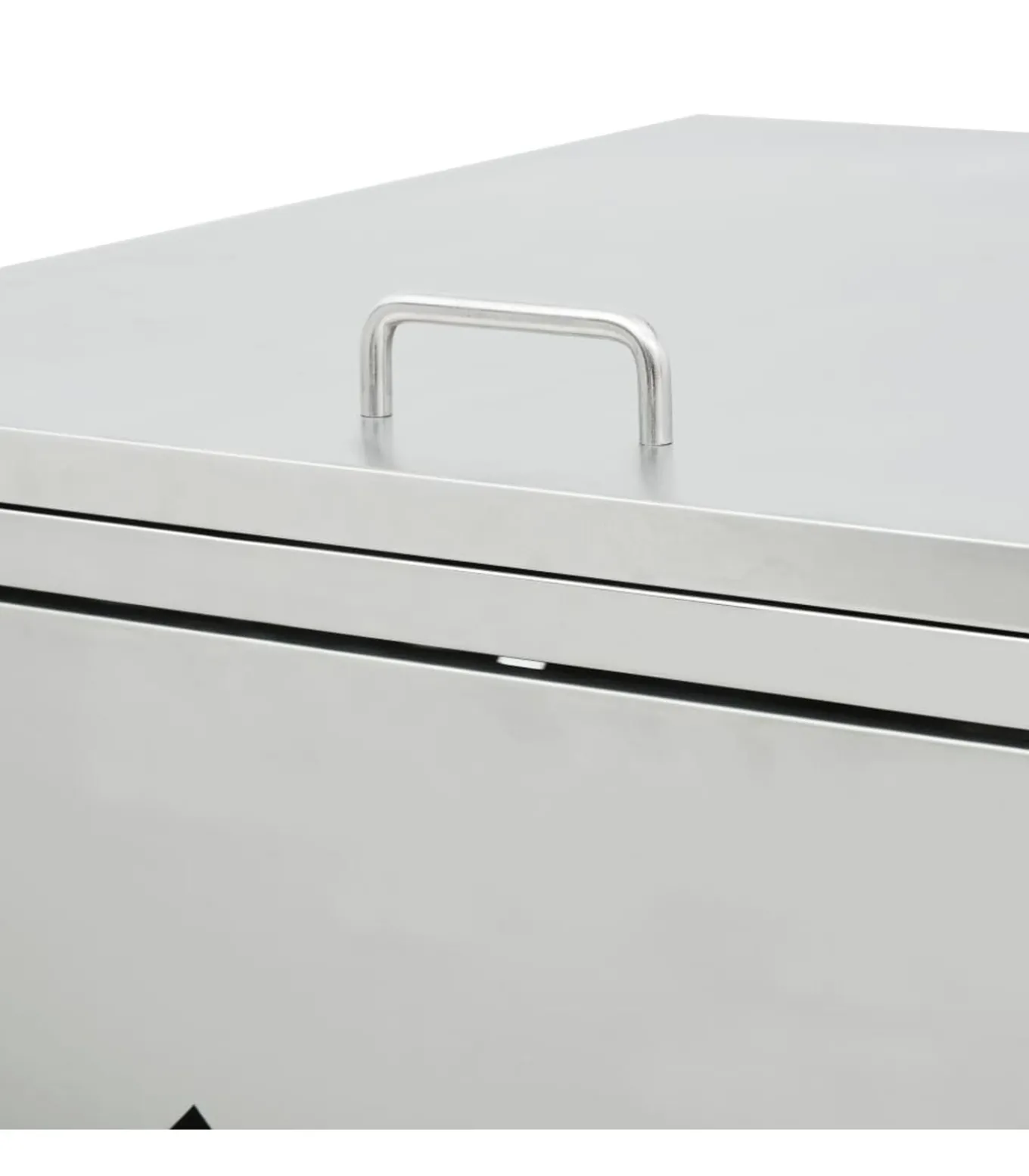 Containerberging vierdubbel 240 L roestvrij staal