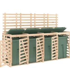 Containerberging viervoudig massief grenenhout