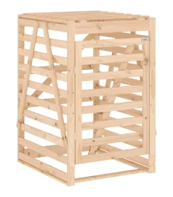 Containerberging 84x90x128,5 cm massief grenenhout