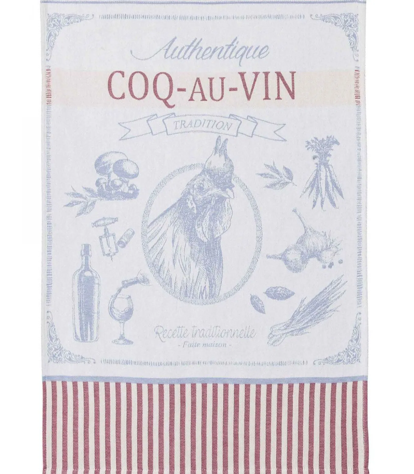 COQ AU VIN - Tafellinnen Theedoek