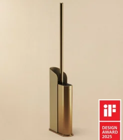COSMIC Flat Matte Gold Toiletborstelhouder