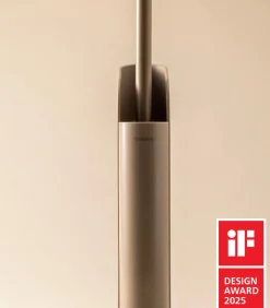 COSMIC Flat Matte Gold Toiletborstelhouder