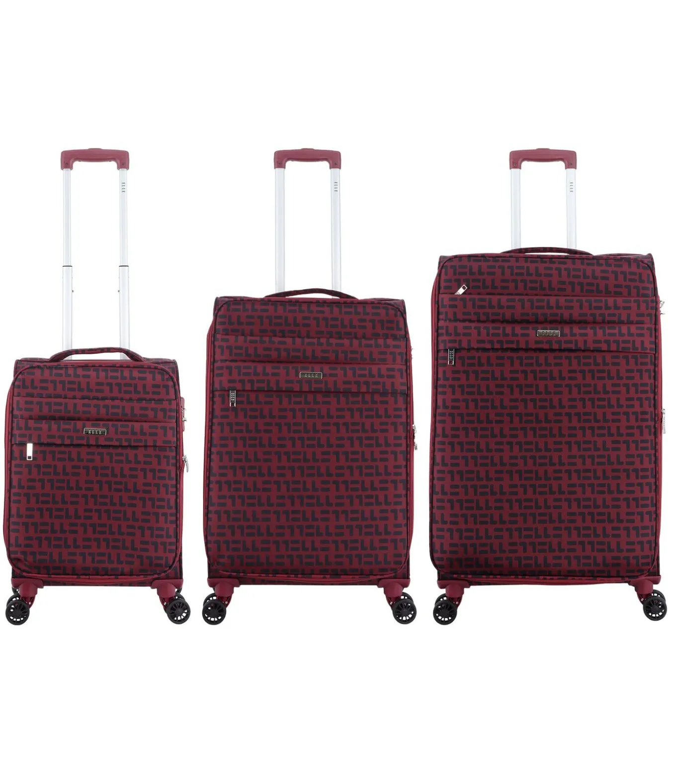 Couture Reiskofferset 55/66/77 cm (S/M/L) 8 wielen