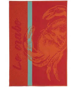 CRABE - Tafellinnen Theedoek